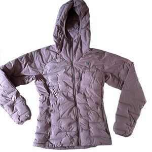 Mountain Hardware,XS Pink Stretch Down Hoodie